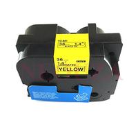 ACD.auto Black on Yellow Label Tape Laminated Compatible for Brother TZ-661 TZe-661 P-Touch 36mmx8m by P-Brother