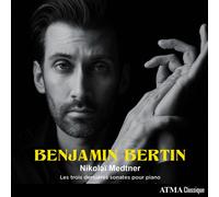 ACD22894 Bertin, Benjamin Nikolai Medtner: Les Trois Dernieres Sonates Pour