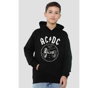 ACDC About To Rock Cannon Youth Kids Pull-Over Hoodie, Black AC/DC Black 12-13 Years