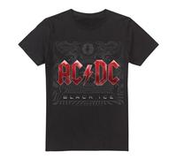 ACDC AC/DC Mens Black Ice T-Shirt (Black) Cotton - Size 3XL