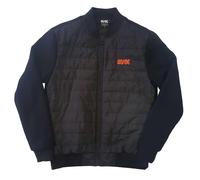 ACDC AC/DC Unisex Adult Logo Padded Jacket (Black) - Size Small