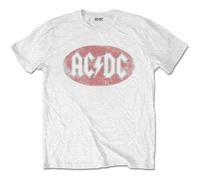 ACDC ACDCTS70MW T-Shirt, White, Large