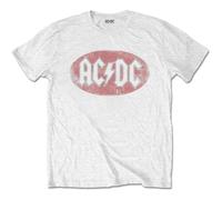 ACDC ACDCTS70MW T-Shirt, White, XL