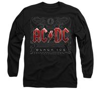 ACDC Black Ice Mens Long Sleeve T Shirt, Black, Medium