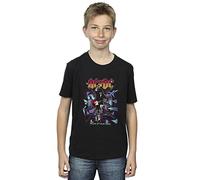 ACDC Boys Blow Up Your Video Jump T-Shirt Black 7-8 Years