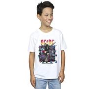 ACDC Boys Blow Up Your Video Jump T-Shirt White 12-13 Years