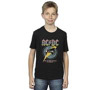 ACDC Boys for Those About to Rock T-Shirt Black 3-4 Years