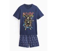 ACDC Graphic Print Shortie Pyjamas XL
