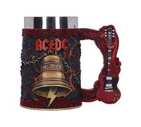 Nemesis Now ACDC Hells Bells Tankard 15.7cm, Resin, Official ACDC Merchandise, ACDC Tankard, Hells Bells Beer Mug, Stainless Steel Insert, Cast in The Finest Resin, Expertly Hand-Painted