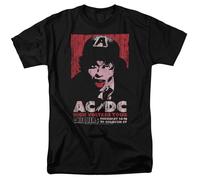 ACDC - High Voltage Live 1975 - Adult Unisex Short Sleeve T-Shirt - Black