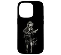 ACDC Highway To Hell Live Angus Young By Dick Barnatt Case for iPhone 14 Pro