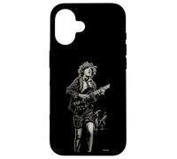 ACDC Highway To Hell Live Angus Young By Dick Barnatt Case for iPhone 16