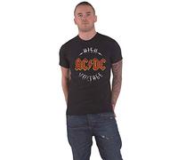 ACDC Logo High Voltage T-Shirt, Black, Large