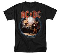 ACDC - Logo Tour - Adult Unisex Short Sleeve T-Shirt - Black