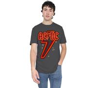 ACDC Neon Bolt Unisex T Shirt, Black, X-Large