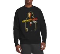 ACDC Powerage Crew Sweatshirt, Black, Medium