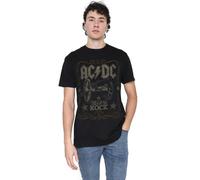 ACDC Rock Label Unisex T Shirt, Black, XX-Large
