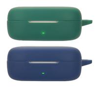 Acddeny Compatible for Huawei freearc Headphone Case, [Supports Wireless Charging] [Shockproof Protective Case] Silicone Headphone Case (Blue-Green)