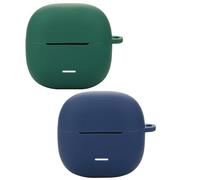 Acddeny Compatible for redmi Buds 6 Lite Headphone Case, [Supports Wireless Charging] [Shockproof Protective Case] Silicone Headphone Case (Blue-Green)