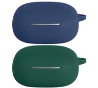 Acddeny Compatible for soundcore Liberty 5 Headphone Case, [Supports Wireless Charging] [Shockproof Protective Case] Silicone Headphone Case (Blue-Green)