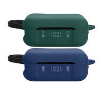 Acddeny Compatible for Soundcore P41i Headphone Case, [Supports Wireless Charging] [Shockproof Protective Case] Silicone Headphone Case (Blue-Green)