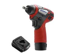 ACDelco 3/8 Power Impact Wrench 90ft-lbs LED Light Cordless Li-ion 12V Max Compact Tool, Kit with 2 Batteries, Charger, G12 Series ARI12104