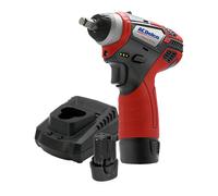 ACDelco ARI12104P G12 Series 3/8" Power Impact Wrench 10.8V Cordless Li-ion Electric Power Tool Kit with 2 Batteries & Charger (122 Nms / 90 ft-lbs Torque)
