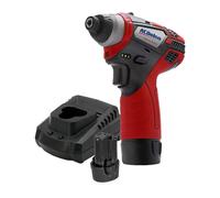 ACDelco ARI12105P G12 Series 1/4'' Hex Power Impact Driver 10.8V Cordless Li-ion Electric Power Tool Kit with 2 Batteries & Charger (111 Nms / 82 ft-lbs Torque)