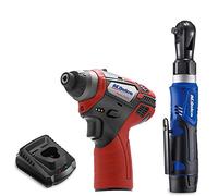 ACDelco ARW1209-K15 G12 Series 12V Li-ion Cordless 3/8 Rachet Wrench & Impact Driver Combo Tool Kit