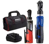 ACDelco ARW1209-K9 G12 Series 12V Li-ion Cordless ?” & 3/8” Rachet Wrench Combo Tool Kit