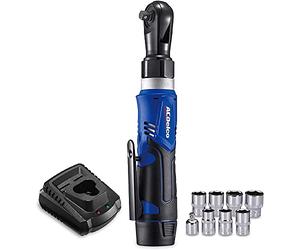 ACDelco ARW1209 -PS G12 Lithium-Ion 12V (10.8V) 3/8" Electric Cordless Ratchet Wrench Set Power Tool