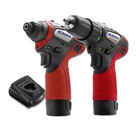 ACDelco G12 Series 2-Tool Combo Kit- 3/8 in 2-Speed Drill/Driver+ 1/4 in. Hex Power Impact Driver, two battery, charger, ARI12105-K5