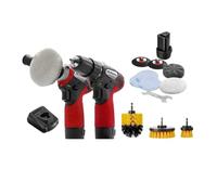 ACDelco G12 Series 2-Tool Combo Kit- Compact 3’’ Polisher/Sander Tool + 3/8 in 2-Speed Drill/Driver, two battery, charger, ARS1212-K6