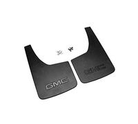 ACDelco General Motors GM Accessories 22894868 Rear Flat Splash Guards in Black with GMC Logo