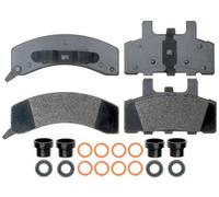 ACDelco Gold 17D369MH Semi-Metallic Front Disc Brake Pad Set