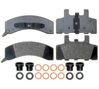 ACDelco Gold 17D369MH Semi-Metallic Front Disc Brake Pad Set