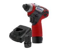 ACDelco ARI12105P G12 Series 1/4'' Hex Power Impact Driver 10.8V Cordless Li-ion Electric Power Tool Kit with 2 Batteries & Charger (111 Nms / 82 ft-lbs Torque)