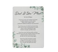 ACDOET Rustic Metal Tin Sign Dust If You Must Poem Wall Art Decor Quirky Poem Poster Painting Print For Home Office Living Room Decor 12x16 Inch