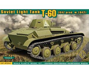 Ace 1/72 Russian T-60 light tank (GAZ prod., m.1942) # 72541