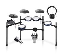 ACE-310 Electric Drum Set with 4 Quite Mesh Electronic Pads, 5" Kick Drum, 12 Kits and 68 Authentic Sounds, USB MIDI, Throne, Sticks, Headphones, 2 Switch pedals for Beginners