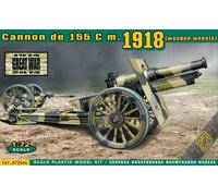 Ace 72544 - 1:72 Cannon de 155 C m.1918 (Wooden Wheels) - New