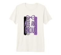 Ace and Proud Asexual LGBTQ Pride Premium T-Shirt