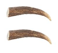 Ace Antlers Deer Antlers for Dogs (2 x Small Pieces) - Natural Dog Antler Chews for Chewing Satisfaction - 8 Sizes inc Small, Medium and Large Antlers for Puppies and Adult Dogs