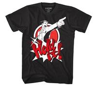 Ace Attorney Phoenix Wright Hold It Men's T Shirt Capcom Game Objection Bubble Black M