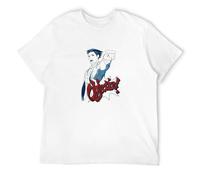 Ace Attorney Phoenix Wright Objection Men's T Shirt Vintage Gamer Capcom White O Neck Tee