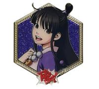 Ace Attorney x Zen Monkey Studios: Golden Series 2 - Maya Fey Collectible Enamel Pin, S, enamel, no gemstone