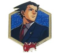 Ace Attorney x Zen Monkey Studios: Golden Series 2 -Phoenix Wright Collectible Enamel Pin, S, enamel, no gemstone