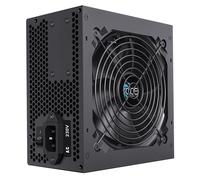 Vida Lite 650W ATX PSU Fluid Dynamic Ultra-Quiet Fan PCIe Flat Black Cables Power Lead Not Included