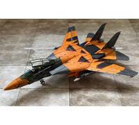 Ace Combat F14D For Tomcat Fighter F-14 Halloween Pumpkin 1/72 Aircraft Pre-built Model