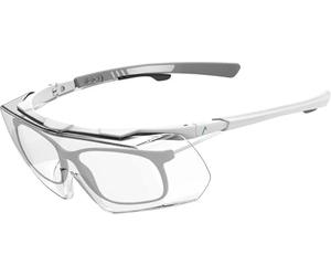 ACE Evo OTG Work goggles for spectacle wearers - over safety goggles for work - construction, craft & industry - EN 166 - White